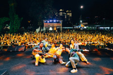 Making their debut: Among the performers who made their Synchronize Fest debut this year were Lomba Sihir (pictured), Perunggu and Daniel Dyonisius. (Courtesy of Synchronize Fest)