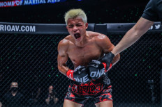 Chinese kickboxer Zhang Peimian will face Jonathan Di Bella for the ONE Strawweight Kickboxing World Title at ONE 162 on Oct. 21 