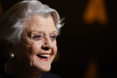 Peaceful rest: Actress Angela Lansbury attends a special screening and panel discussion of Beauty and the Beast to celebrate the animated film's 25th anniversary at the Academy of Motion Picture Arts and Sciences (AMPAS) in Beverly Hills, California, the United States, on May 9, 2016. Lansbury died at 96, her family said on Tuesday.
