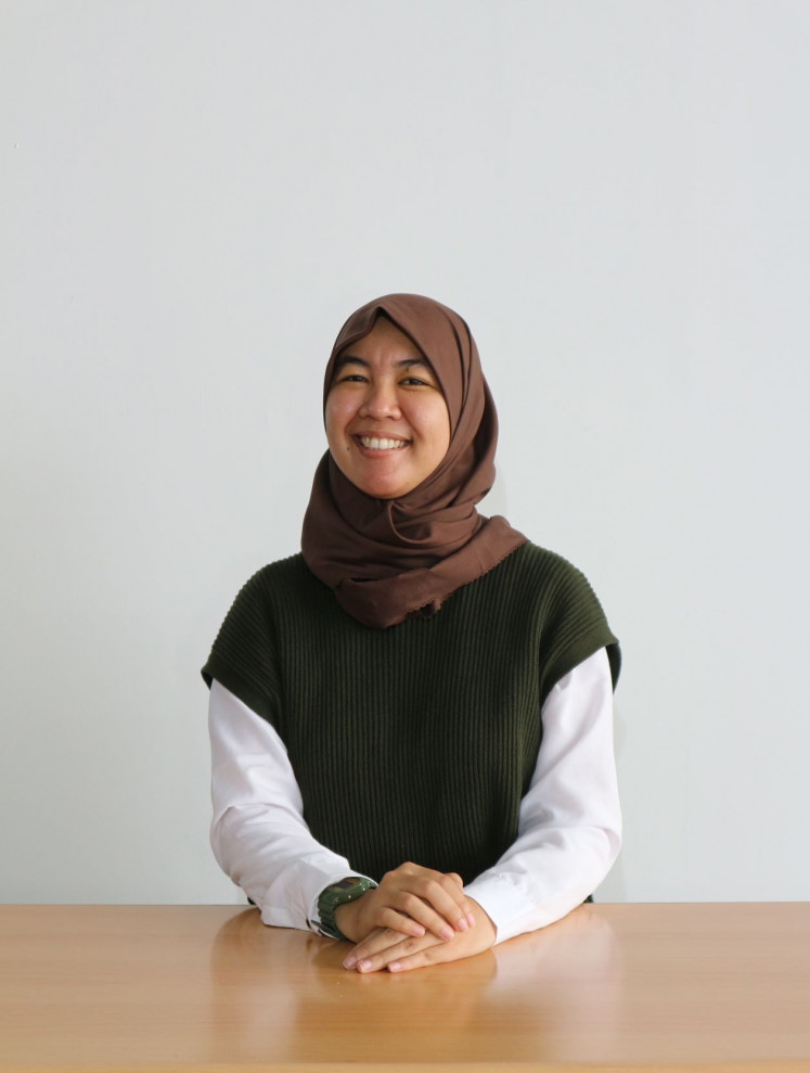 Their voice: Deliani Siregar explains that accessible design for the disability community is a key, but in reality, it is often forgotten. (Courtesy of Deliani Siregar)