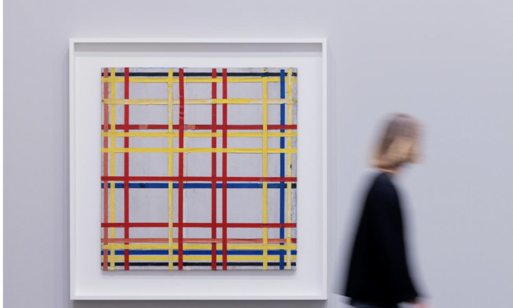 Mondrian pop-up・monumental　Piet Mondrian Mondrian : pop-up monumental Claire Zucchielli Romer Palette