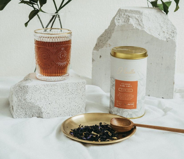 Tea time: Havilla Tea's Earl Grey appears as posted on its Instagram account on Aug. 13. 