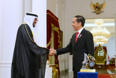 Jokowi awarded Abu Dhabi Forum peace prize