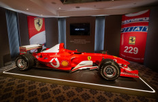 Schumacher Ferrari fetches record US$15 million at auction 