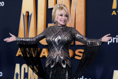 Singer-slash-philanthropist: Dolly Parton attends the 57th Annual Academy of Country Music Awards in Las Vegas, Nevada, the United States on March 7. Parton received a US$100 million prize from the Bezos Courage & Civility Award, an accolade for leaders who “pursue solutions with courage and civility,” Amazon.com founder Jeff Bezos said online on Friday.