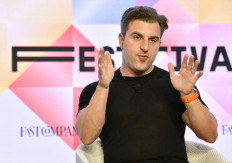 Surviving together: Brian Chesky, cofounder and CEO of Airbnb, speaks onstage during The Fast Company Innovation Festival -- Day 2 on Sept. 21 in New York, the United States. As the euphoria of reopened travel has cooled, Airbnb wants to encourage more people to become hosts on its platform to “help people make money”, Chesky said.
