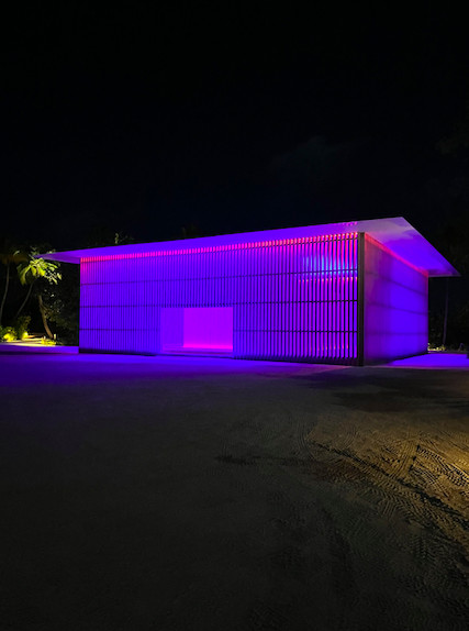 Artsy destination: At the resort on Fari Islands, guests can retreat to art installation Skyspace Amarta by the US artist, James Turrell. (JP/Yohana Belinda) 