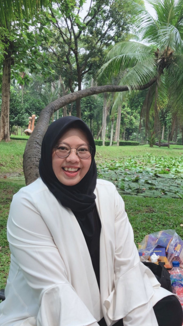 For fun: One of Tiara Adinda's first premium account subscriptions is Smule, a karaoke app that has social media functions. (Courtesy of Tiara Adinda)