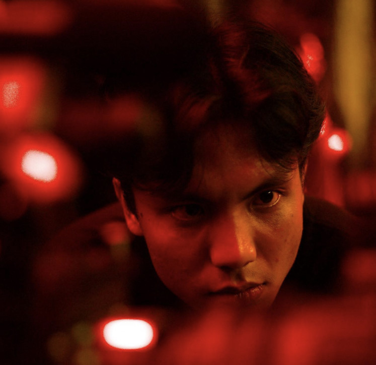 Almost famous: Elang El Gibran leads the Adriyanto Dewo-helmed feature film 'Galang', a drama set in the underground music scene. (Instagram/Film GALANG)