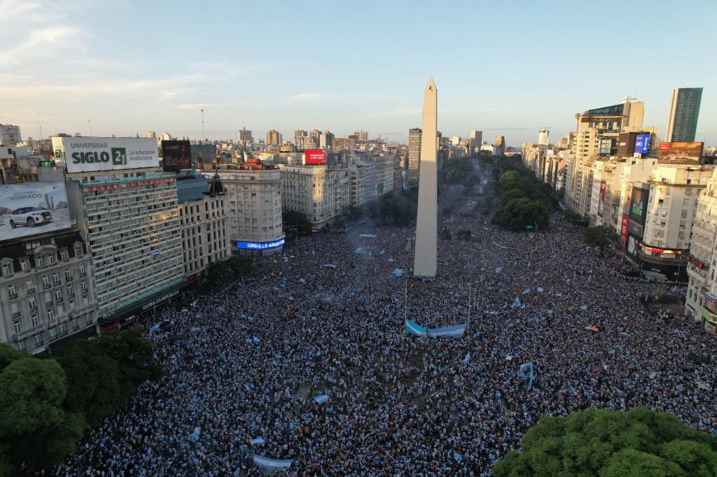 Suffering Argentines explode with joy after 'epic' World Cup win