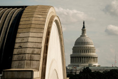 A view of the US Capitol is seen in Washington, DC, US, on Aug. 6, 2022.