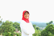 Inner activism: Ayu Kartika Dewi, a cofounder of the SabangMerauke student exchange program and Perempuan Gagal, a women’s platform for sharing personal failures, talks about how she approaches the many hats she wears, including being a special staffer to the President. (Courtesy of Ayu Kartika Dewi)