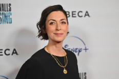 Down memory lane: British filmmaker Mary McCartney arrives for the premiere of If These Walls Could Sing, at the Metrograph in New York, the United States, on Dec. 7. 
