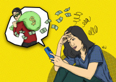 Swindled: Pig butchering scammers often prey on victims on social media. They build a relationship and then swindle them. (JP/Hengky Wijaya)