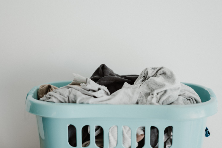 Basic hygiene: Having at least one laundry basket is important. (Unsplash/Annie Spratt)