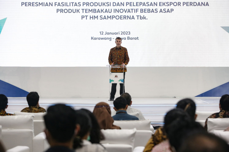 PT HM Sampoerna Tbk. (Sampoerna) president director Vassilis Gkatzelis  states that Sampoerna's long-terim investation in Indonesia is a proof of the company's faith toward the business and investment climate in Indonesia. He delivered the statement at the Inauguration of the PT HM Sampoerna Tbk. Production Facility and First Export of Innovative Smoke-Free Tobacco Product in Karawang, West Java on Thursday. The factory operated from the fourth quarter of 2022 and built since the end of 2021 with the investment realization worth more than US$ 186 million.