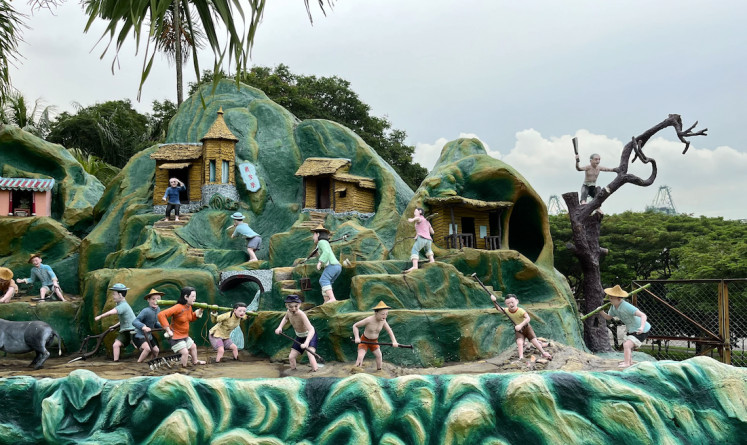 Good deeds: Haw Par Villa hopes to teach younger generation the importance of caring for each other (JP/Yohana Belinda)