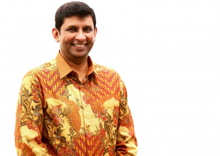 Nestlé Indonesia president director Ganesan Ampalavanar.