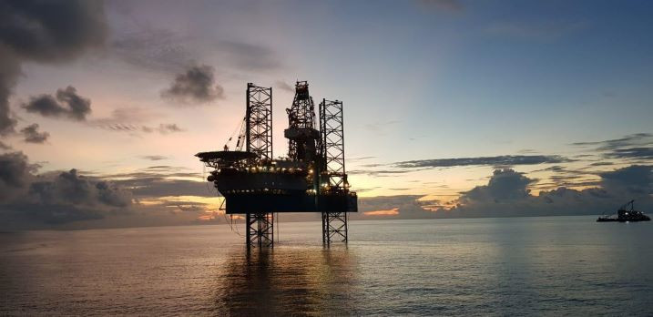 The operator of the Mahakam oil field, PT Pertamina Hulu Mahakam (PHM), performs exploration drilling work at the South Peciko oil platform in the Peciko oil and gas field off East Kalimantan. 