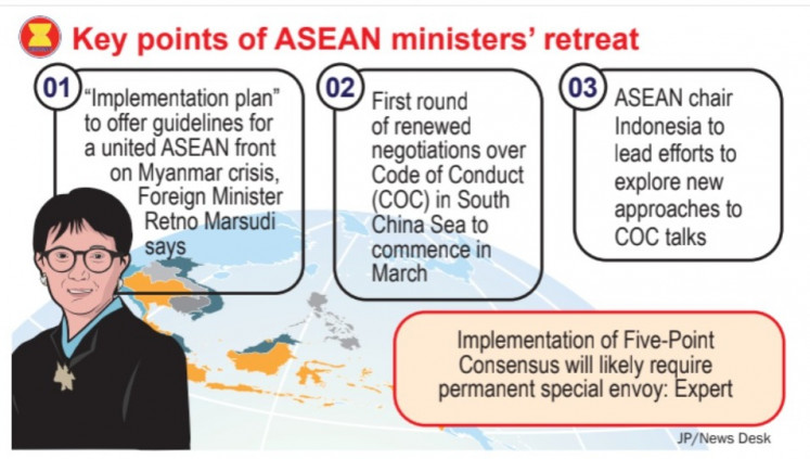 Key points of ASEAN ministers’ retreat.