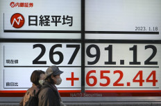 Asian markets track Wall St higher as Hong Kong extends rally