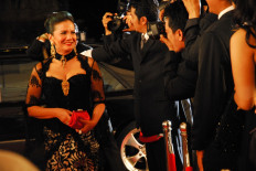 Golden anniversary: Christine is now celebrating her 50th anniversary in the film industry. (Courtesy of Christine Hakim) 