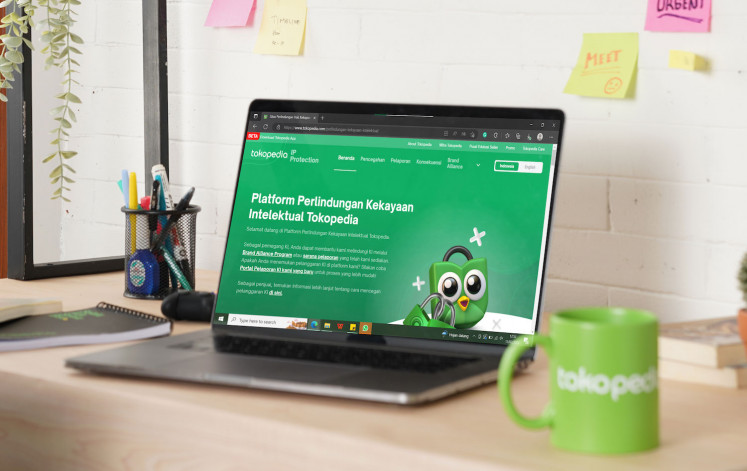 Tokopedia attempts to protect Intellectual Property Rights (IPRs) across its ecosystem. 