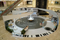 The Nespresso pop up will be available at the Senayan City Atrium until February 26