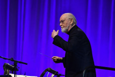 In this file photo taken on April 13, 2017, conductor John Williams attends the Star Wars Celebration in Orlando, Florida.