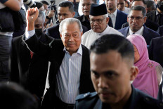 Former Malaysian Prime Minister Muhyiddin Yassin arrives at Kuala Lumpur Court Complex in Kuala Lumpur, Malaysia March 10, 2023. REUTERS/Hasnoor Hussain