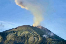 Volcano erupts in East Nusa Tenggara, spews tower of smoke and ash