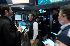 Traders work on the floor of the New York Stock Exchange (NYSE) in New York City, US, on March 28, 2023.
