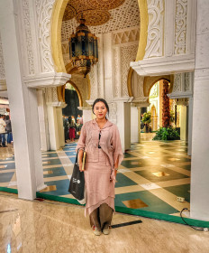 New perspective: Caine Aurilia stopped buying any new clothes in 2020. (Courtesy of Sylviana Hamdani)