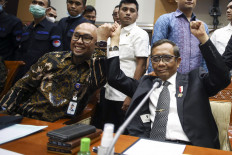 The row over Rp 349 million in suspicious transactions will go nowhere