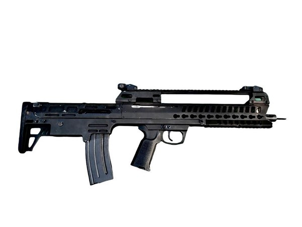 PT Republik Armamen Industri's IFAR 22 5.56mm bullpup assault rifle prototype. 
