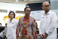 Mahfud quashes allegation BTS graft money flowing to three parties