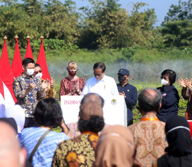 The Rumpin Nursery was inaugurated by President Joko “Jokowi“ Widodo along with Environment and Forestry Minister Siti Nurbaya Bakar.