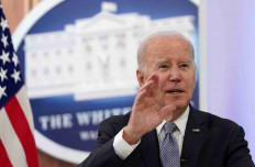 US President Joe Biden convenes the fourth virtual leader-level meeting of the Major Economies Forum (MEF) on Energy and Climate at the White House in Washington, US, April 20, 2023. 