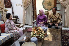 Jokowi talks politics with Megawati at private residence