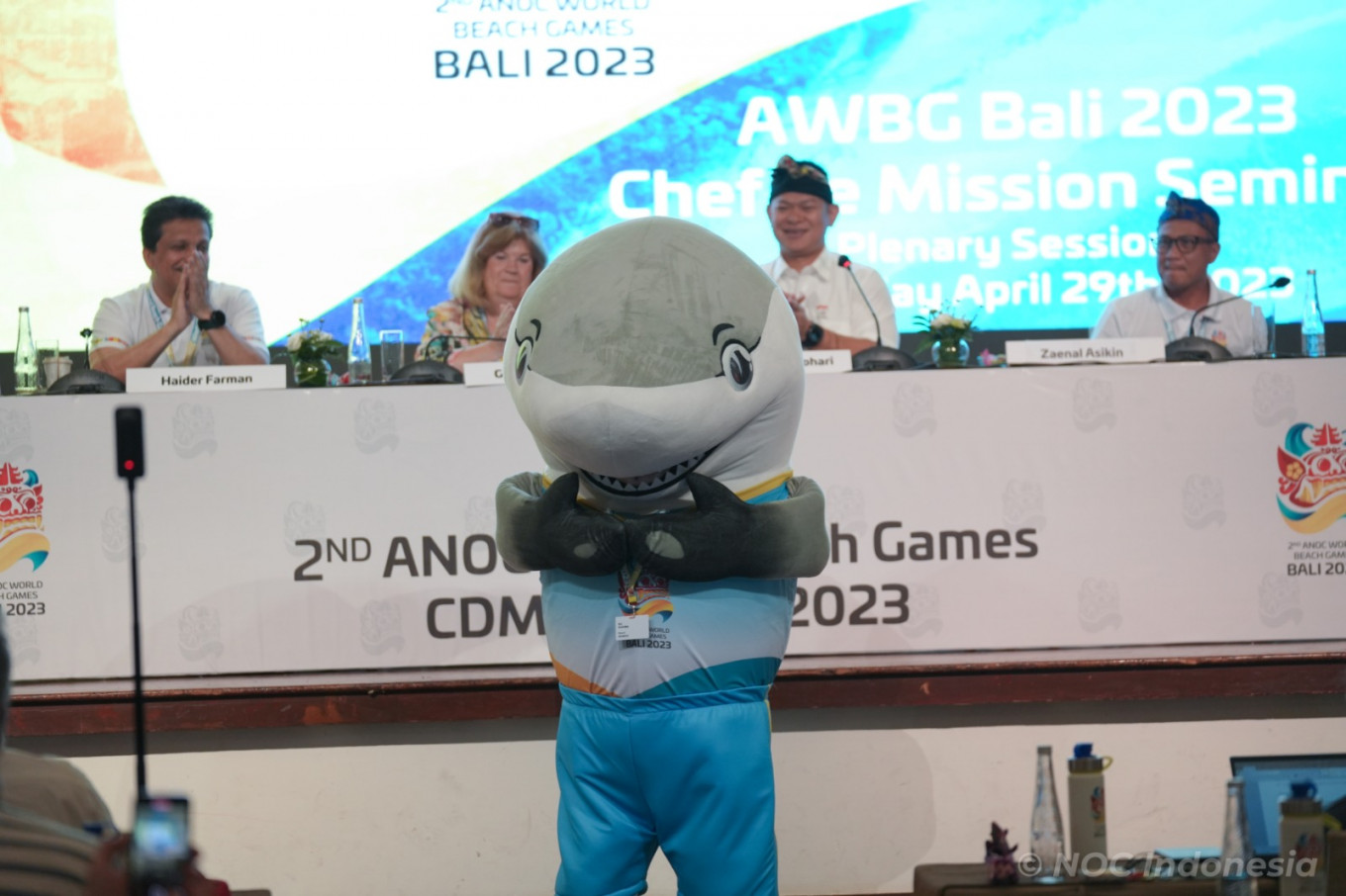 ANOC World Beach Games launch mascots for 2023 Bali event Sports