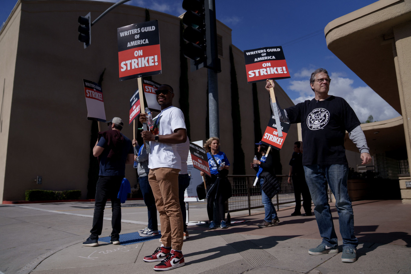 picket-lines-in-hollywood-as-writers-go-on-strike-entertainment-the