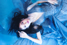 Keisya Levronka deliberately chooses aquatic blue as the color palate of her album, symbolizing her career journey so far.
