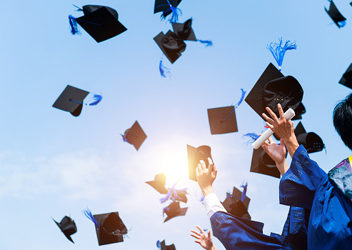 Graduation day illustration