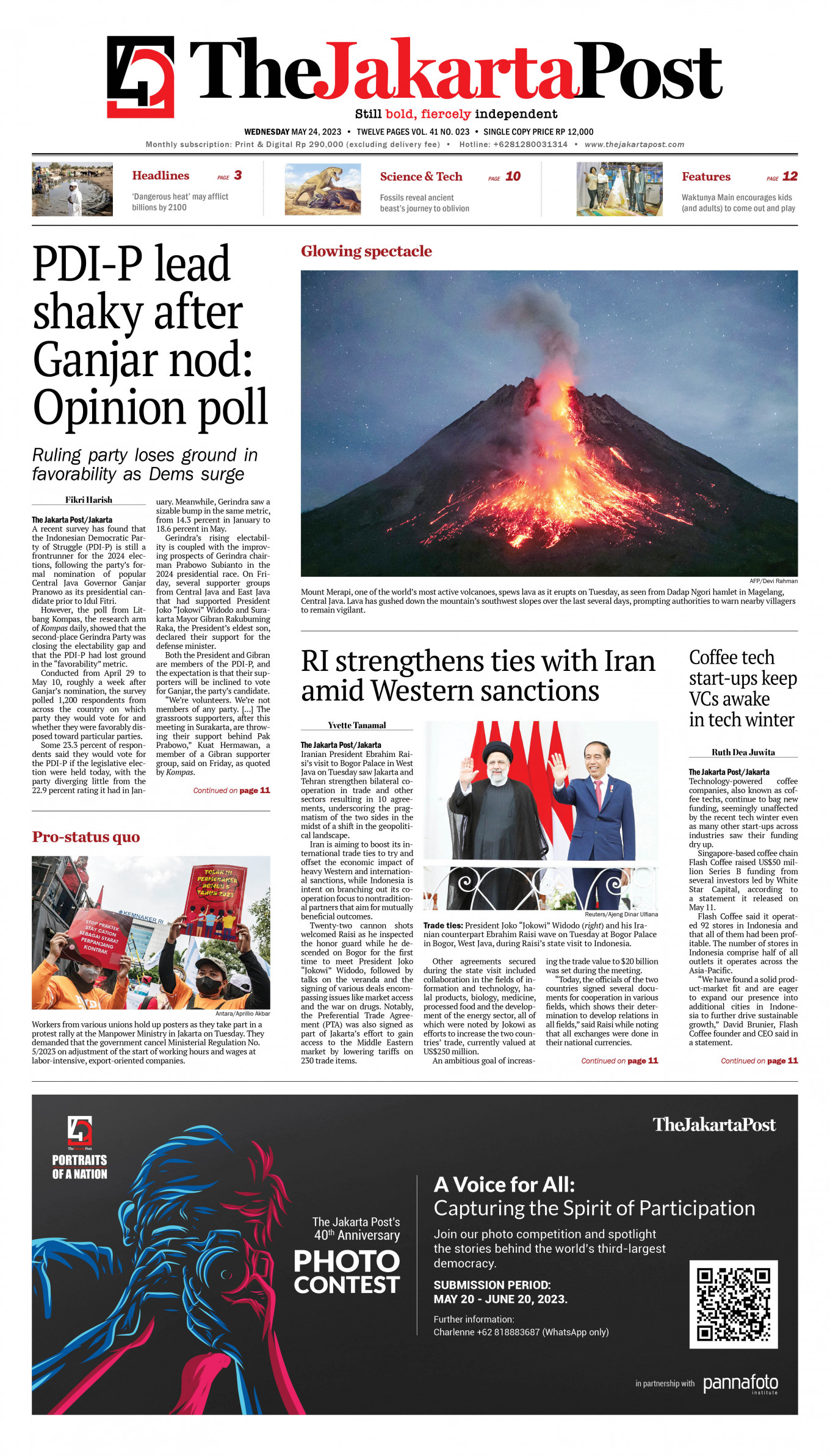 Frontpage - Wed, May 24, 2023 - The Jakarta Post