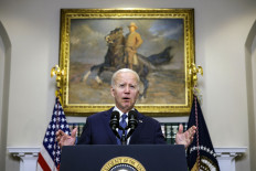 United States President Joe Biden delivers remarks on the bipartisan budget agreement in the Roosevelt Room of the White House in Washington, DC, on May 28, 2023. Biden and Republican leader Kevin McCarthy said they were confident on May 28, 2023 of pushing a debt crisis deal through Congress and avoiding a cataclysmic default, despite skepticism from some lawmakers on both sides of the aisle.