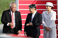Japan's emperor in Indonesia for first state visit