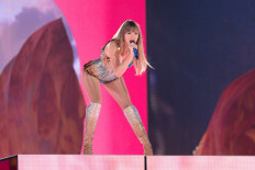 United States singer-songwriter Taylor Swift performs onstage on the first night of her “Eras Tour“ at AT&T Stadium in Arlington, Texas, the US, on March 31, 2023.