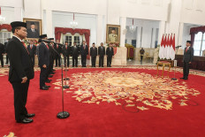 Coalition divided over Jokowi’s latest Cabinet shake-up