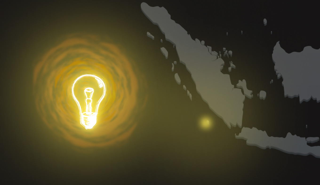 And there was light... from fossil fuel