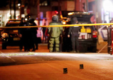 A view of the rally site where Ecuadorean presidential candidate Fernando Villavicencio was killed at a campaign event in Quito, Ecuador August 9, 2023.